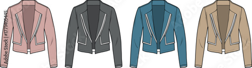 Trendy Fashion Blazer Designs A Stylish Collection in Various Colors for Fashion Enthusiasts