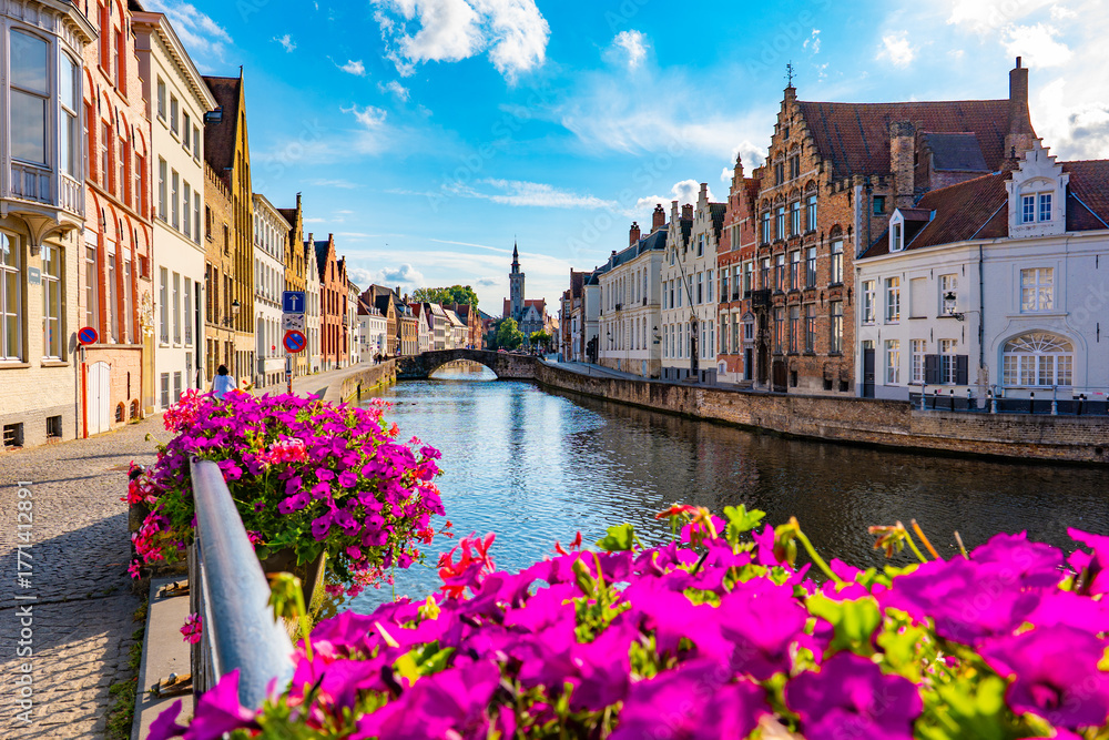 Fototapeta premium Bruges, Belgium, Province of Westflandern 