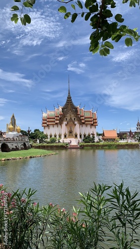 A famous ancient temple in Thailand., wat phra si sanphet
