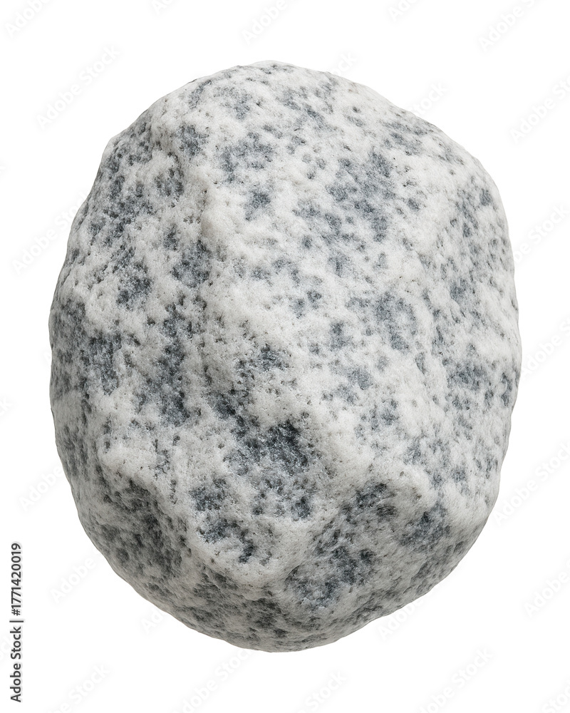 Obraz premium Speckled gray and white dolomite rock with a slightly porous texture.