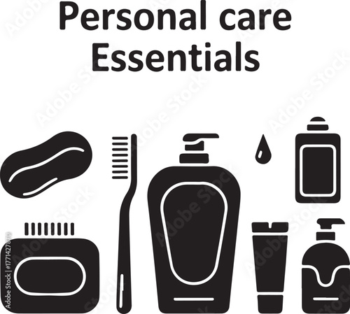 Daily Hygiene Routine Icons