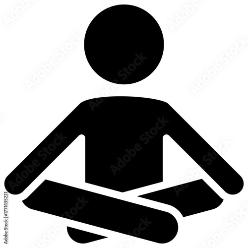 Yoga Pose Icon