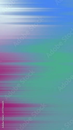 Abstract background with vibrant horizontal lines in blue, cyan, green and magenta. Perfect for web design, social media graphics, and presentation slides
