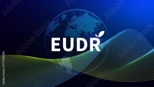 EUDR Environmental Responsibility and drinking coffee in European Union Concept, EU Deforestation Regulation EUDR, Sustainable practices and corporate environmental responsibility