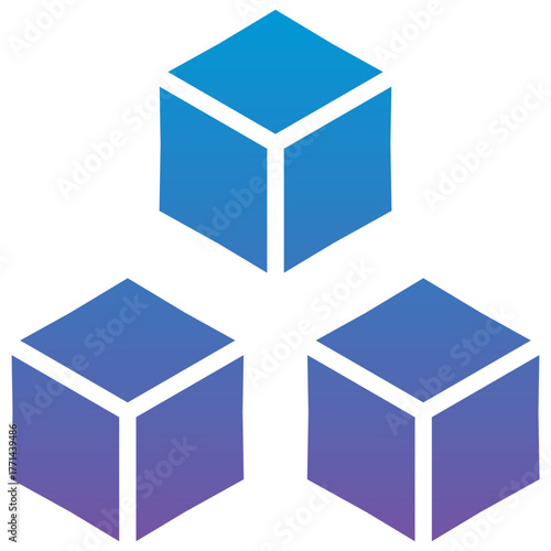 Network Cube Icon