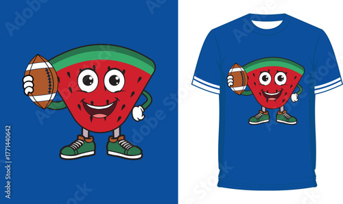 Funny Football T-Shirt Design