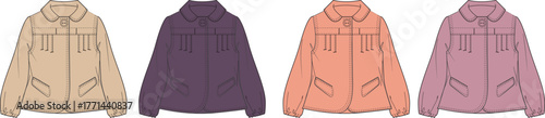 Varied Fashion Jacket Designs A Collection of Stylish Outerwear in Earthy Tones for Everyday Wear