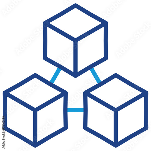 Network Cube Icon
