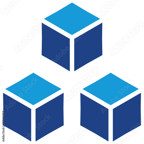 Network Cube Icon