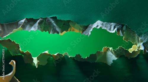 Burnt and Torn Paper Texture
