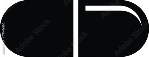 medicine capsule icon silhouette