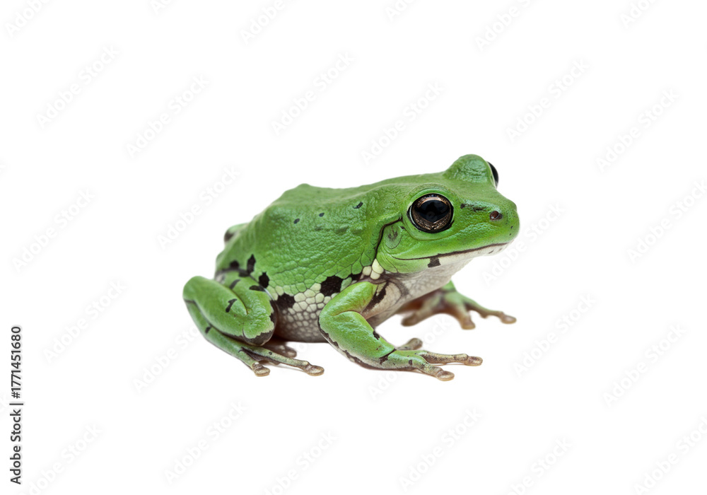 Obraz premium Frog with transparent PNG background