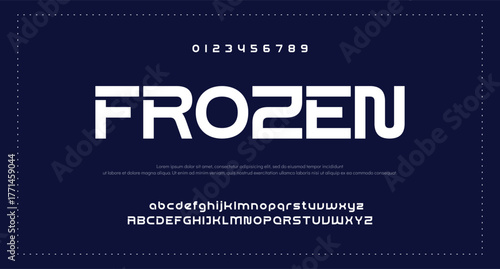 Abstract sport modern alphabet fonts. Typography bold typeface design for sport, technology, fashion, digital, future creative logo font. vector illustration