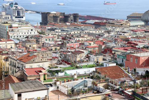 dettaglio panorama di napoli