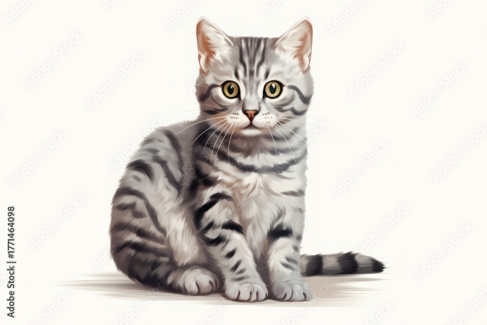 Fototapeta premium Animal mammal kitten cute.