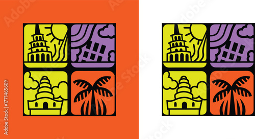 global travel t-shirt design