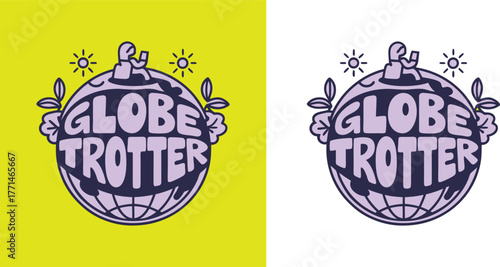 global travel t-shirt vector design 