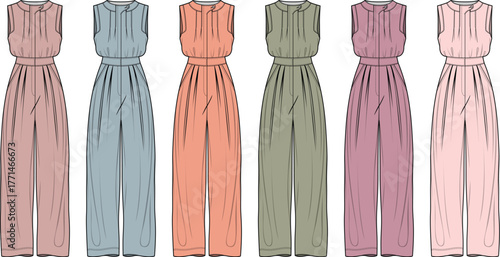 Chic Jumpsuit Variations A Fashionable Collection of Stylish Apparel