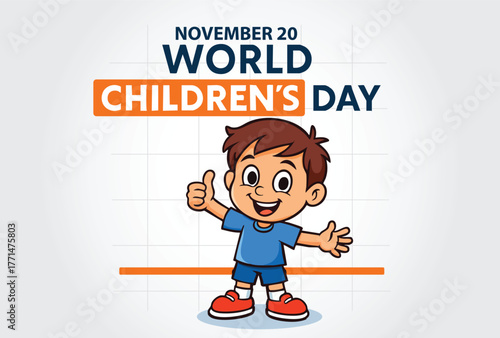 World Children's day Banner  or Cover Template