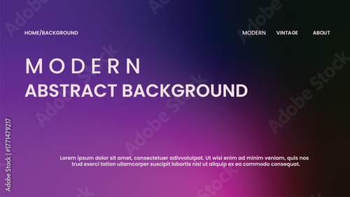 Modern abstract colorful gradient background