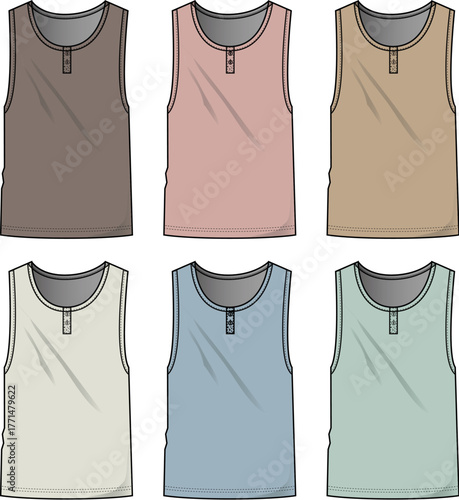 Versatile Tank Top Collection A Spectrum of Colors and Styles for Every Wardrobe Essential