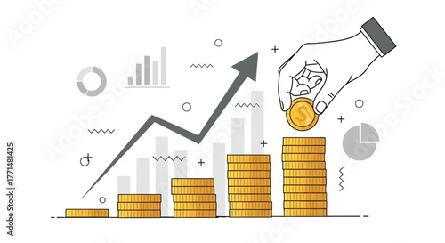 Back to School Collection Students Reading and Learning Illustrations