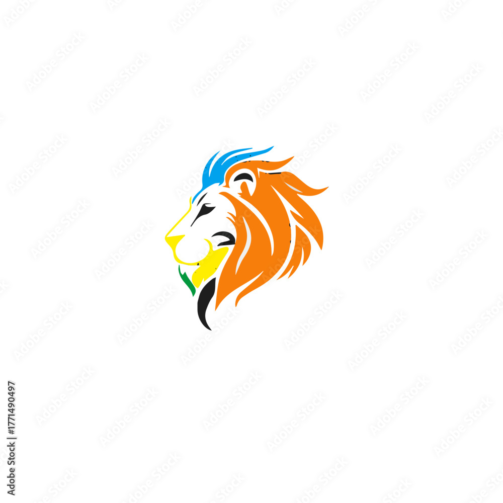 Obraz premium lion logo