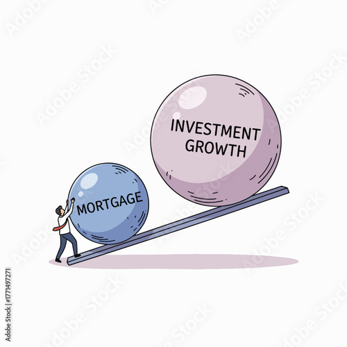 Striving for Financial Balance Managing Mortgage vs