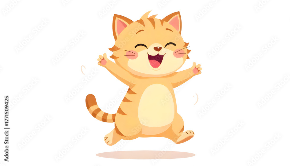 Obraz premium Happy Cat