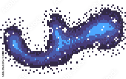 Pixel Art Nebula