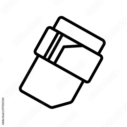 Eraser icon design 