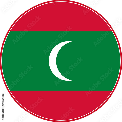 Maldives Circle Flag, Maldives Flag Icon Free Download Maldives Circle Flag, Maldives Flag Icon - GFXLoad