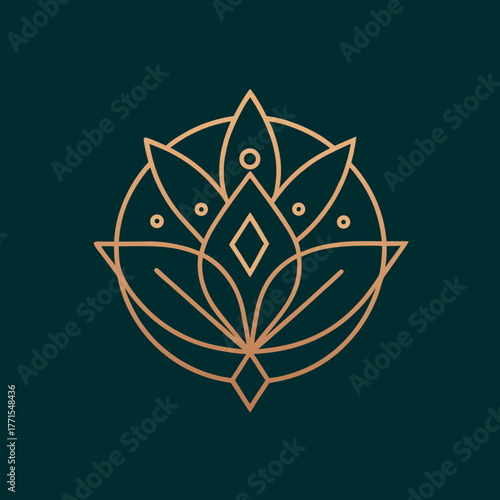 Elegant monoline fine line jewelry logo design with classic typography