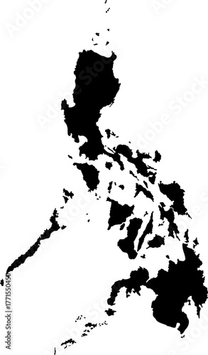 Vector map of philippines