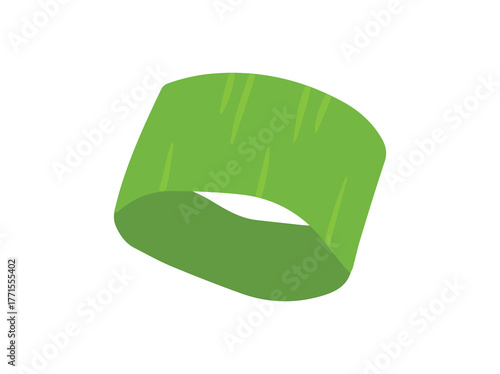 Green Onion Cut Clip Art
