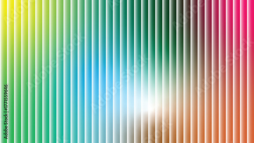 Vibrant abstract vertical stripes with subtle gradient effect and pixelated accents creating a dynamic background