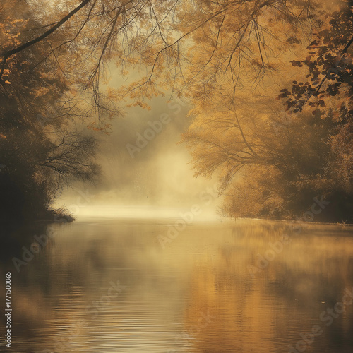 morning in the forest