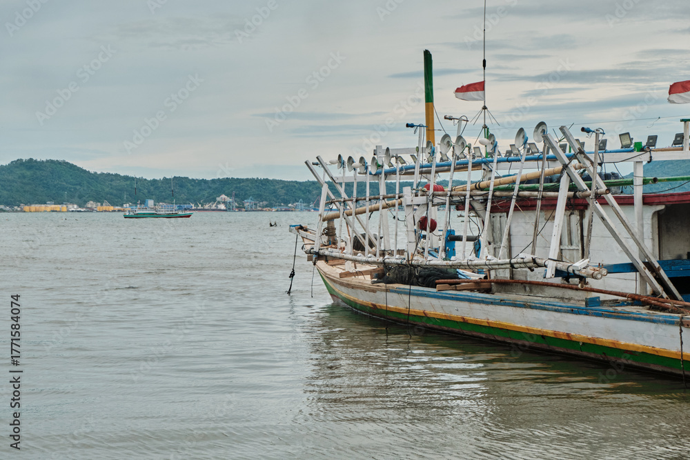 Fototapeta premium boats on the river