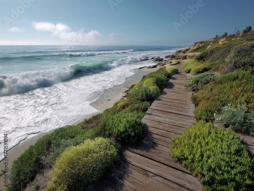 path to the beach