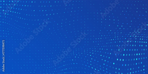 Art Tech Finance Fintech Background Abstract Pixel Pattern. Abstract Business Tech Design Art Modern