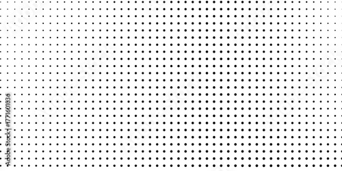Abstract vector halftone gradient texture. Vanishing polka dot illustration art modern simple abstract