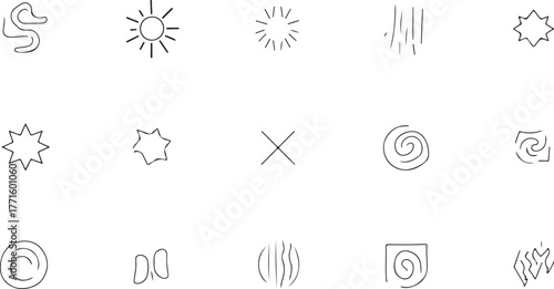 set of vector icons