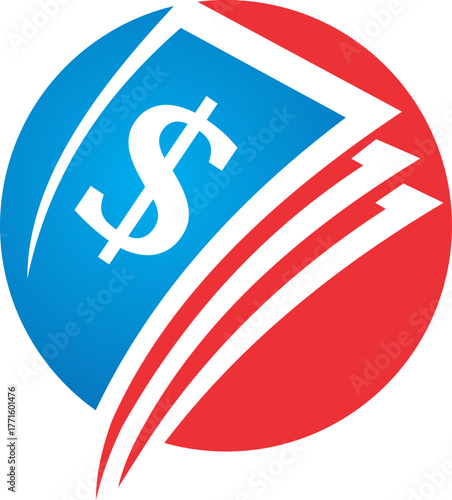 money dollar exchange vector logo