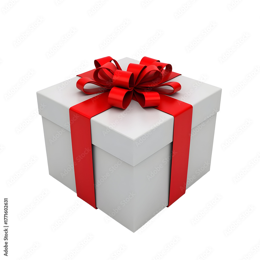 Obraz premium Wrapped present isolated