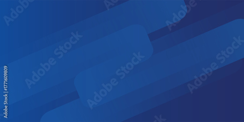 Abstract blue background with glowing geometric lines. Modern blue gradient square shape design. Futuristic technology concept. Suit for brochure, corporate, website, poster, banner, cover modern