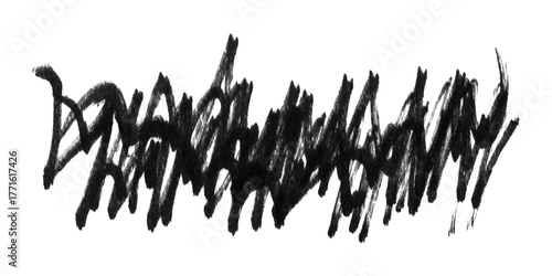 Intricate black onyx gemstone with subtle textures and sharp edges detailed macro view isolated on transparent background