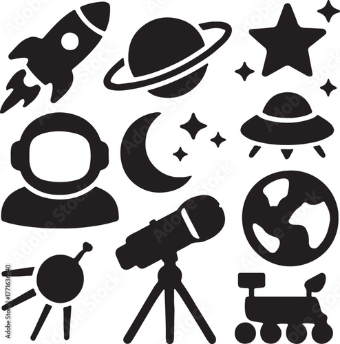 set of vector icons
