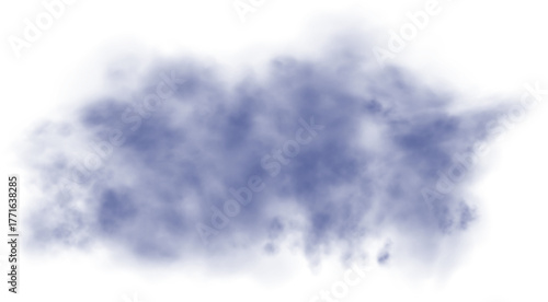 Abstract Navy Blue smoke, mint haze 