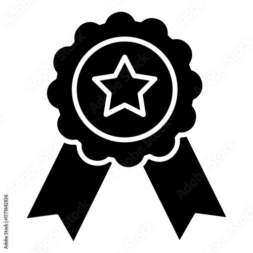 Excellence Glyph Icon