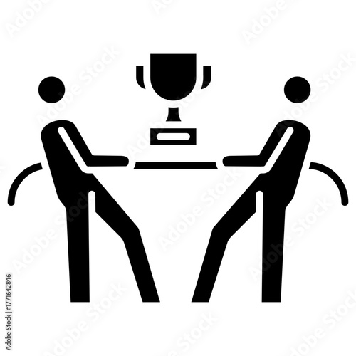 Competition Glyph Icon